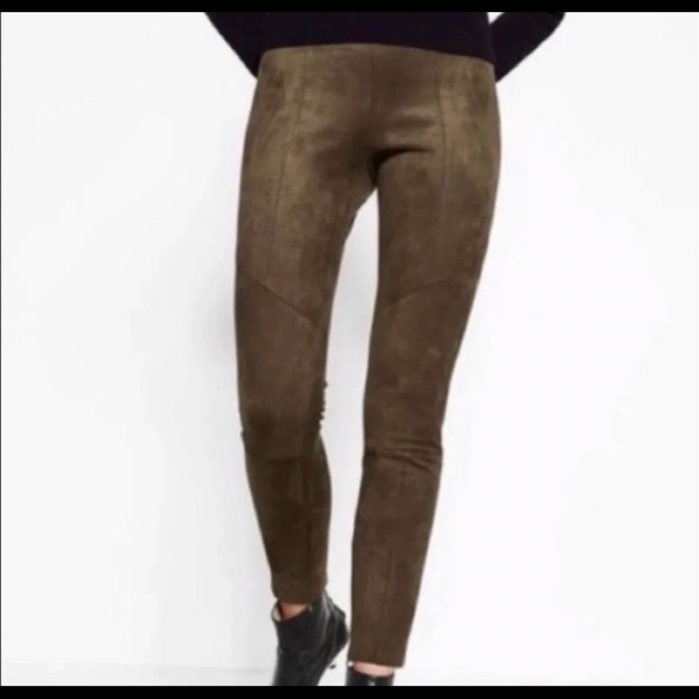 ZARA Suede Pants